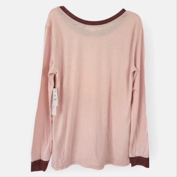 Treasure & Bond Long Sleeve Ringer T-shirt - Picture 5 of 8